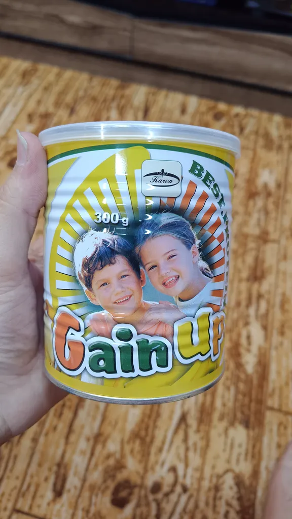 مکمل غذایی کودکان کارن  با طعم موز گین آپ- 300 گرم