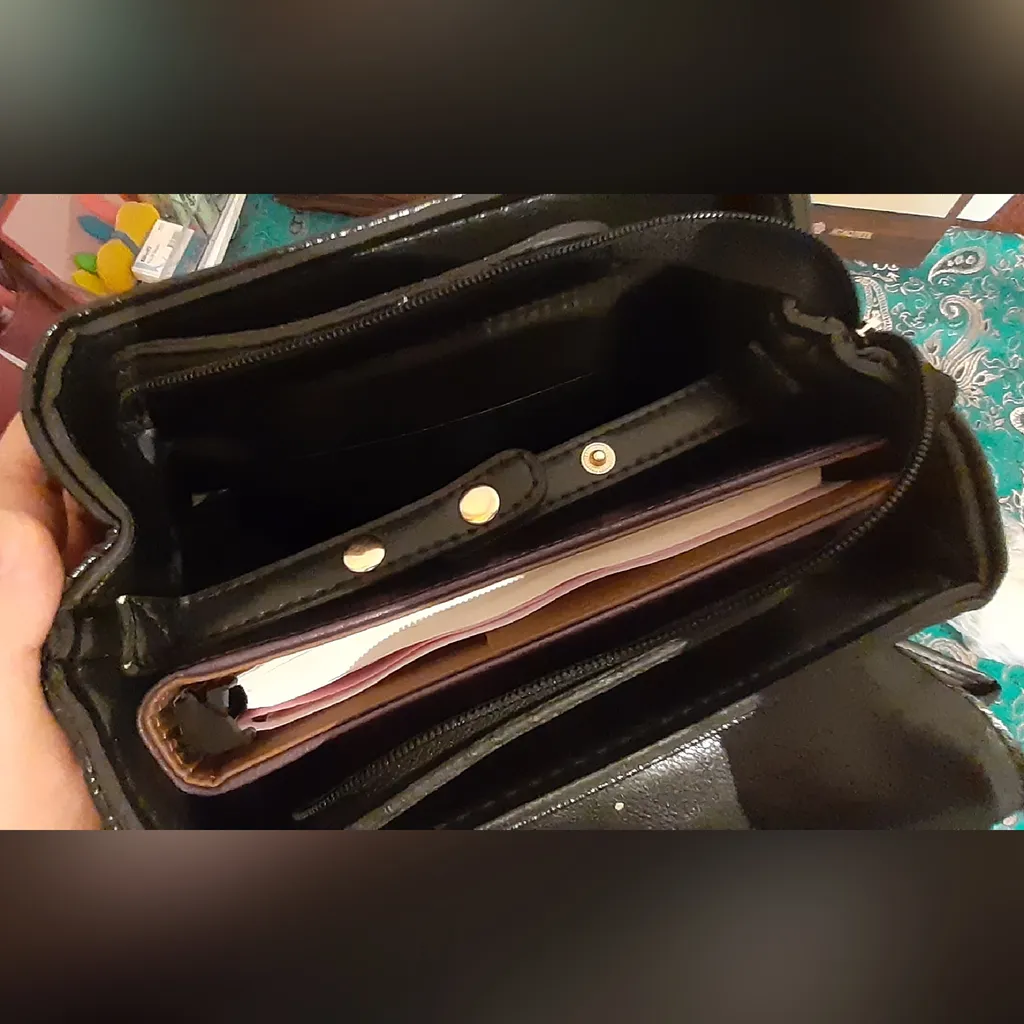 کوله پشتی زنانه بیسراک مدل پوست ماری کد 1221100 رنگ مشکی