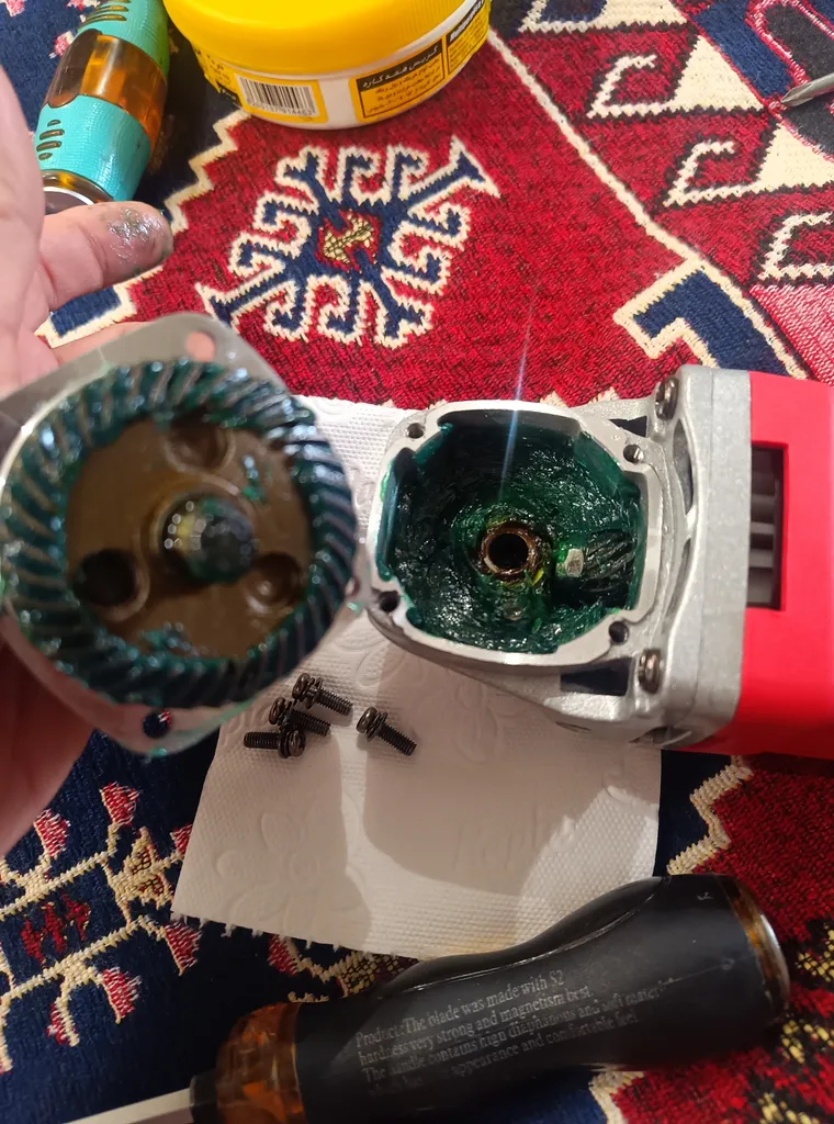 مینی فرز ادون مدل AG115-1002T