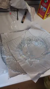 تجریه خرید بشقاب غذاخوری نوری تازه سری دیاموند مدل 401022T بسته 6 عددی