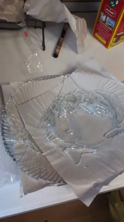 بشقاب غذاخوری نوری تازه سری دیاموند مدل 401022T بسته 6 عددی