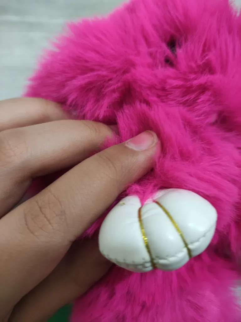 آویز عروسکی طرح خرگوش لاکچری