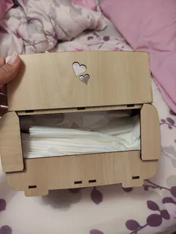 جعبه دستمال کاغذی طرح رادیو