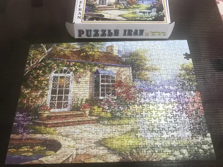 پازل 500 تکه ایران پازل مدل خانه رویایی