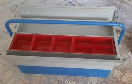 جعبه ابزار صنایع فلزی لوکس درویشیان کد 504