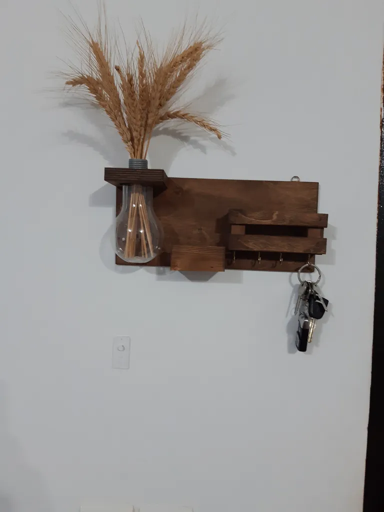 دسته گل خشک مدل خوشه گندم کد 20