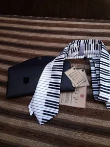 تجریه خرید کراوات مردانه مدل پیانو کد ۱۳۶