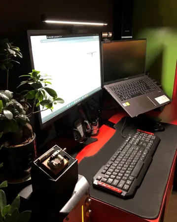 چراغ LED بالای مانیتور باسئوس مدل DGIWK-B01