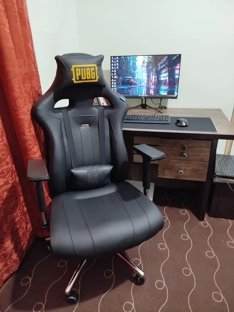 صندلی گیمینگ وارنا مدل DX400 طرح PUBG صندلی گیمینگ وارنا مدل DX400 طرح PUBG