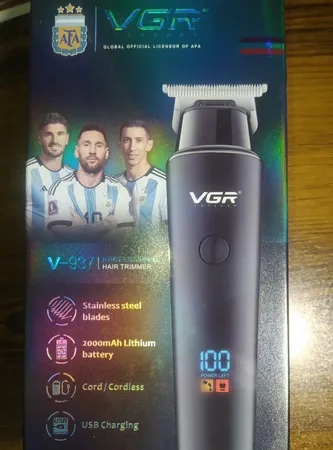 ماشین اصلاح موی سر و صورت وی جی ار مدل PROFESSIONAL V_00937