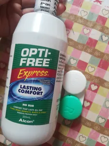 تجریه خرید محلول شستشوی لنز اپتی فری مدل Express حجم 355 میلی لیتر