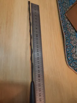 ماکت آنتن آرسی خودرو (طرح اصلی) مدل 35cm مناسب برای تمام خودروها