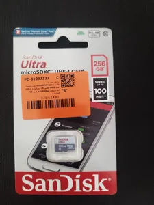 تجریه خرید کارت حافظه microSDXC سن دیسک مدل Ultra کلاس 10 استاندارد UHS-I U1 سرعت 100MBps ظرفیت 256 گیگابایت