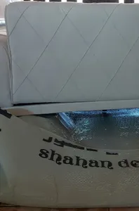 تجریه خرید مبل راحتی سه نفره شاهان دکور مدل چستر خط دار کد 1033