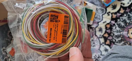 سیم برق افشان 1 در 0.35 کدVK1 بسته7عددی