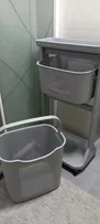 سبد رخت چرک لیمون مدل بافت