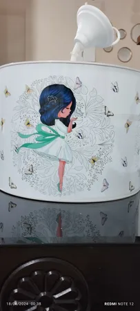 لوستر اتاق کودک مدل دختر دعا گو