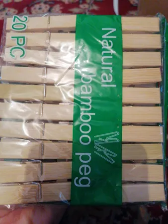 گیره لباس بامو مدل 76-1863 بسته 20عددی