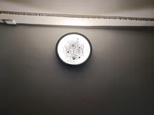 تجریه خرید تابلو نوری مدل ماه برجسته کد m10056