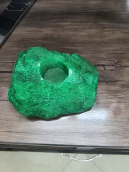 جا شمعی سنگ نمک مدل MT402