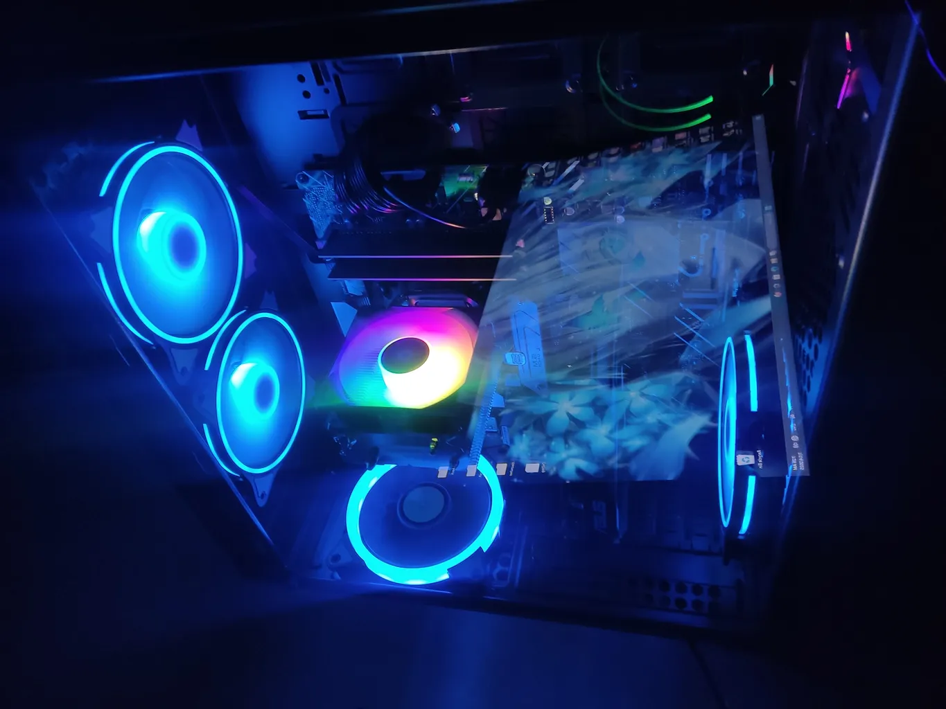 فن کیس گرین مدل HURACAN FAN GFK120M-ARGB بسته 3 عددی