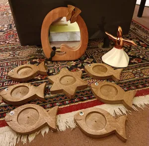 تجریه خرید مجموعه ظروف هفت سین 7 پارچه طرح حوض و ماهی