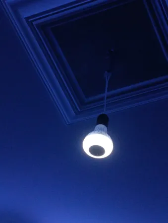 لامپ هوشمند و اسپیکر بلوتوثی مدل led music blub کد HB-61