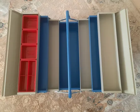 جعبه ابزار صنایع فلزی لوکس درویشیان کد 504