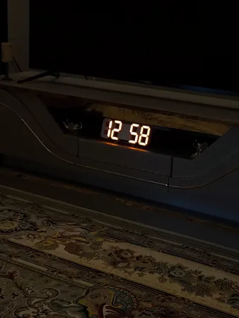 ساعت دیواری و رومیزی مدل X Segment Clock