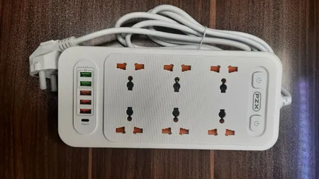 محافظ ولتاژ و شارژر و چندراهی برق پی زد ایکس مدل BKL-22