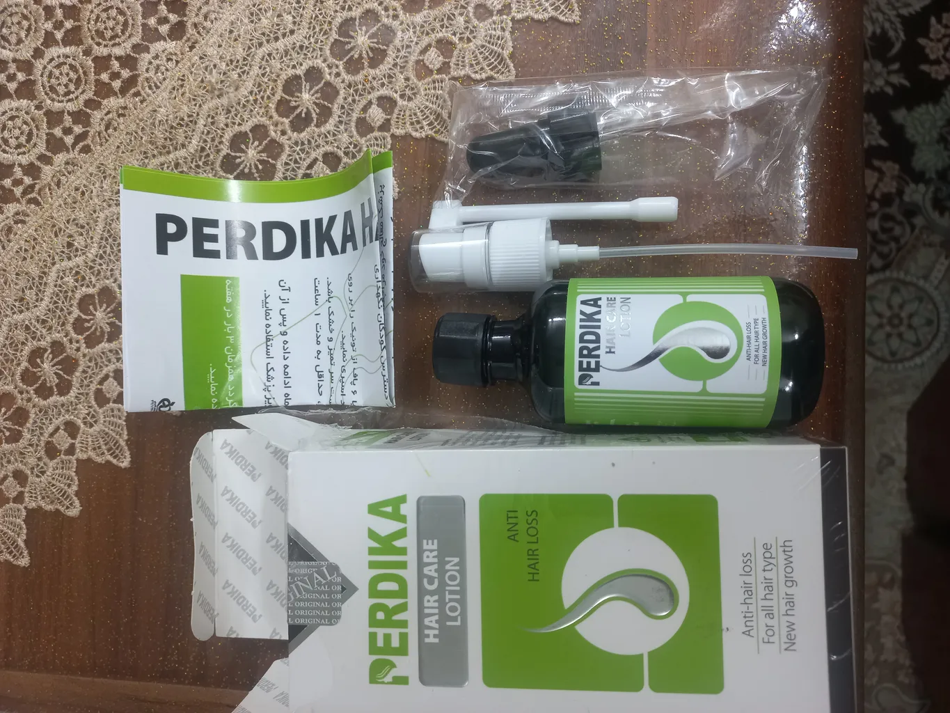 لوسیون تقویت کننده مو پردیکا مدل P1 حجم 60 میلی لیتر