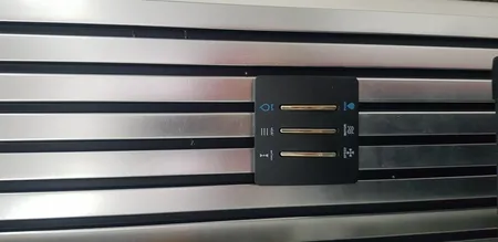 کلید دو پل صنایع آسیا الکتریک مدل کریستال BLK-GLD