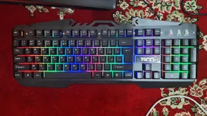 تجریه خرید کیبورد گیمینگ تسکو مدل TK 8021L با حروف فارسی، سوییچ ممبران، Full-Size، نورپردازی RGB LED