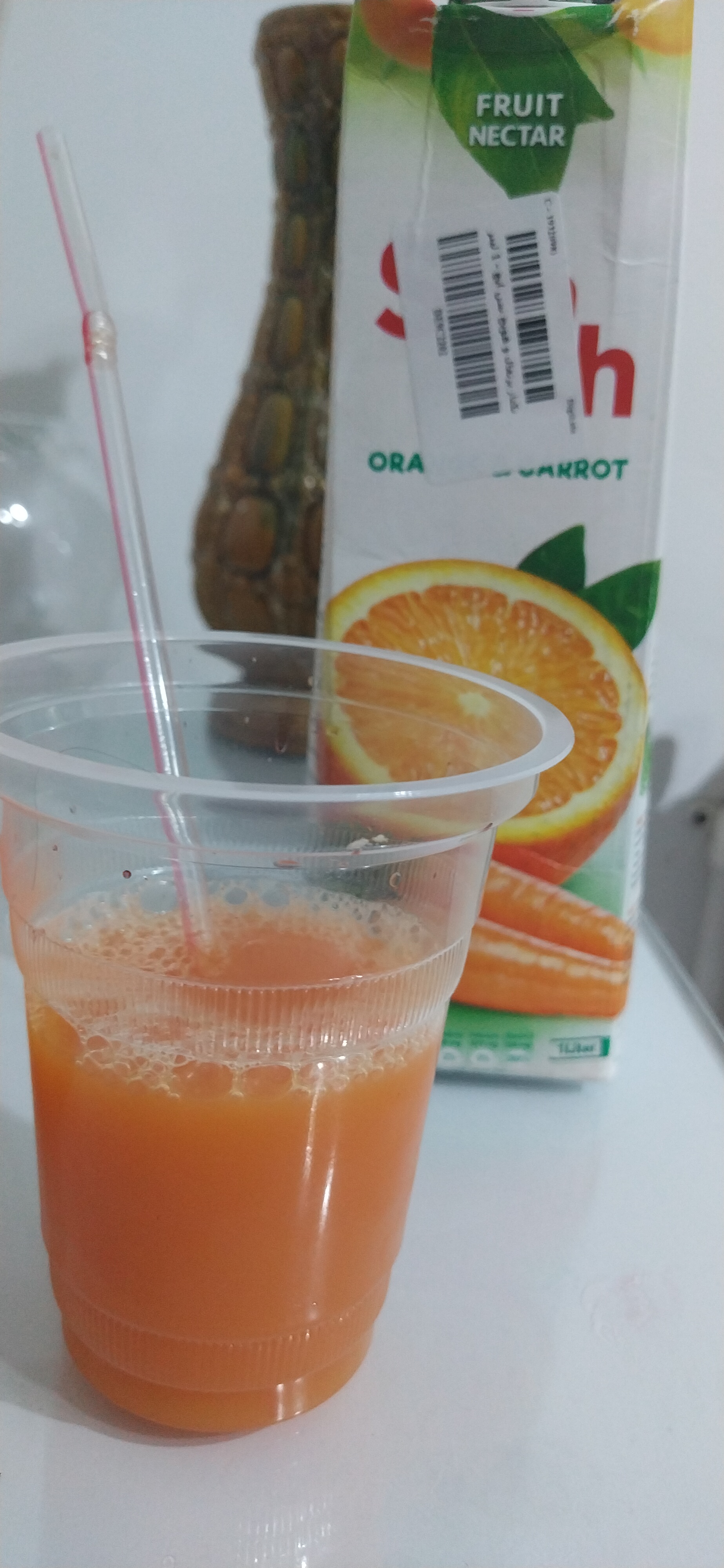 نکتار پرتقال و هویج سن ایچ - 1 لیتر