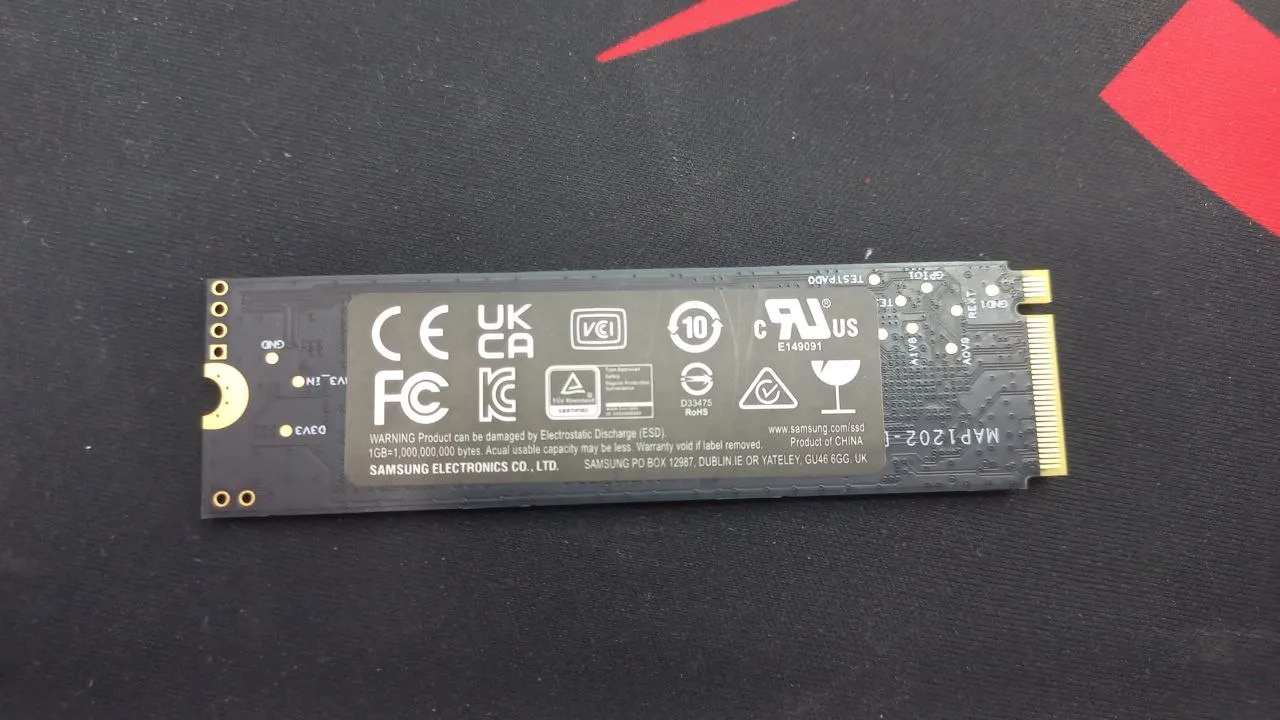 اس اس دی اینترنال PCIe Gen3 x4 سامسونگ مدل 970 EVO PLUS  ظرفیت 1 ترابایت