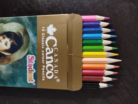 مداد رنگی 12 رنگ کنکو مدل Artist کد CC60