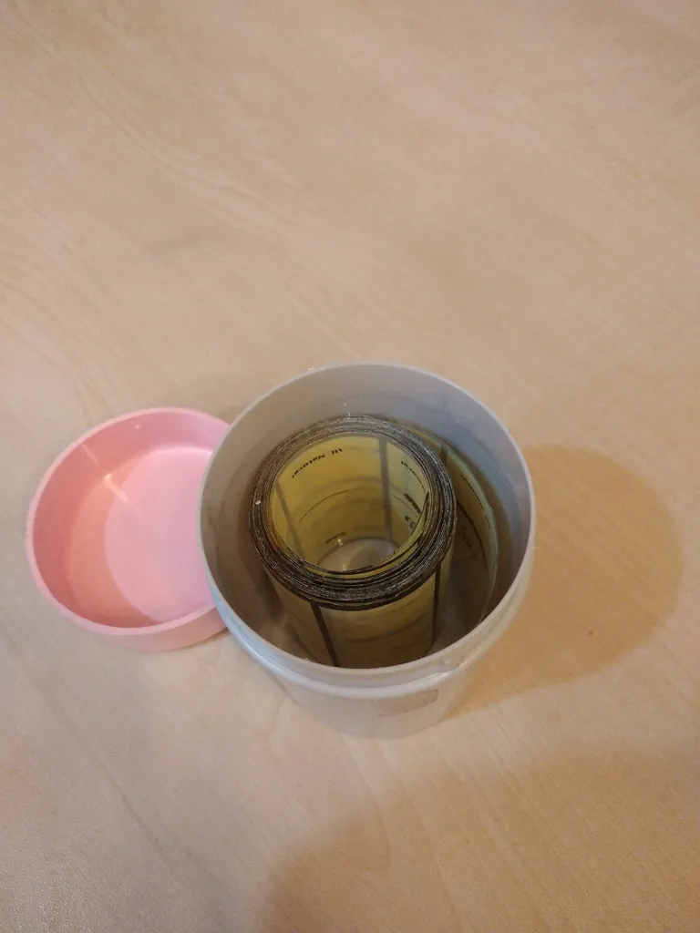 برچسب مدل شفاف طرح ادویه کد 3060 بسته 125 عددی