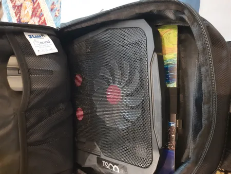 کوله پشتی لپ تاپ برساد مدل Bb 110 مناسب برای لپ تاپ 14.1 تا 15.6 اینچی