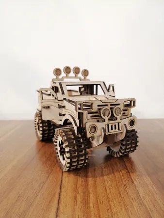 ساختنی مدل ماشین آفرود