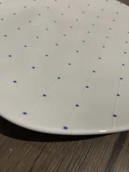 سرویس غذاخوری 27 پارچه چینی زرین ایران مدل کواترو ورنیکا درجه یک