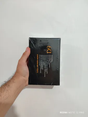 هدلایت لامپ خودرو D9 مدل H4 بسته 2 عددی