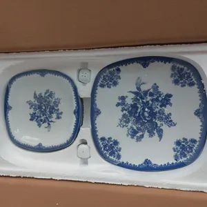 تجریه خرید سرویس غذاخوری 27 پارچه چینی زرین ایران مدل کواترو فلورانس درجه یک