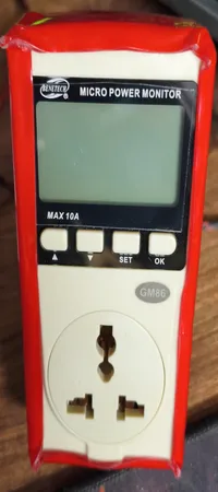 دستگاه سنجش میزان مصرف برق بنتک مدل GM86