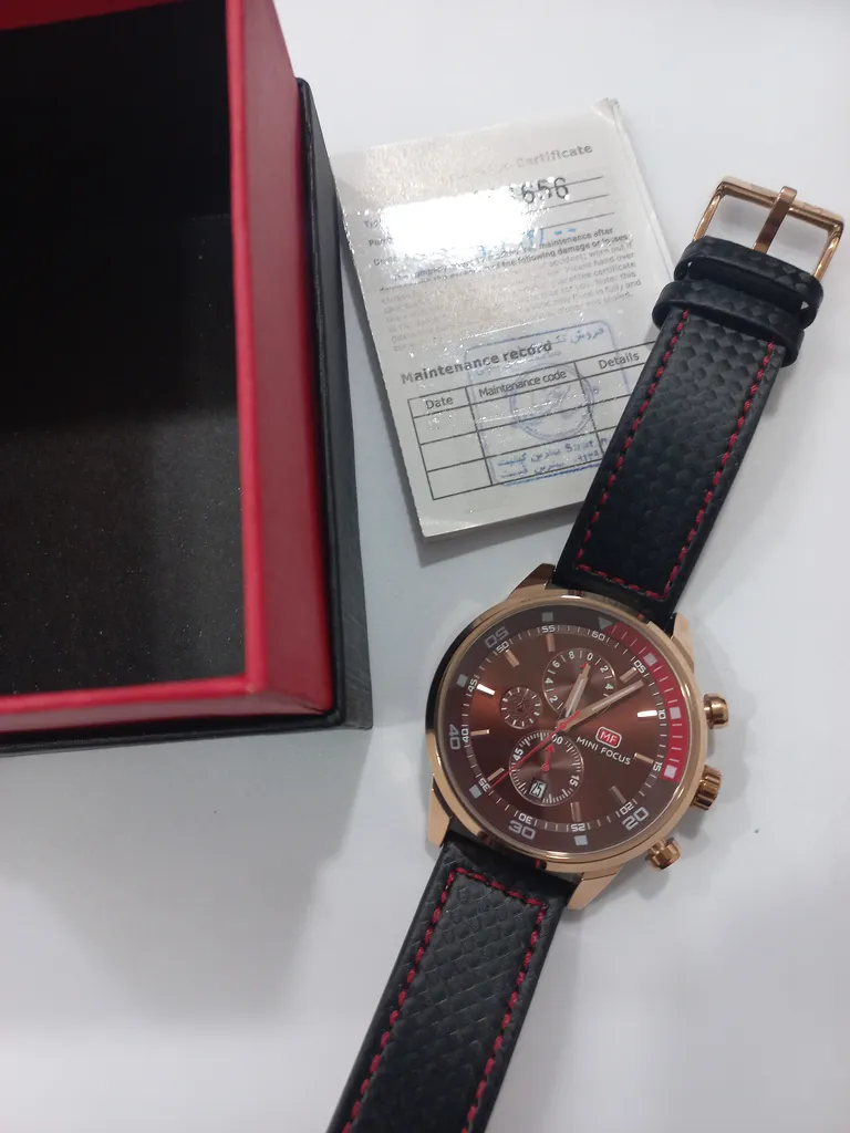 ساعت مچی عقربه ای مینی فوکوس مدلmf0017g.03