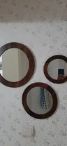 آینه  الف مدل  گرد دلسا کد 321 مجموعه 3 عددی