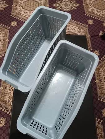سبد نظم دهنده یخچال مدل organizer02 بسته 2 عددی