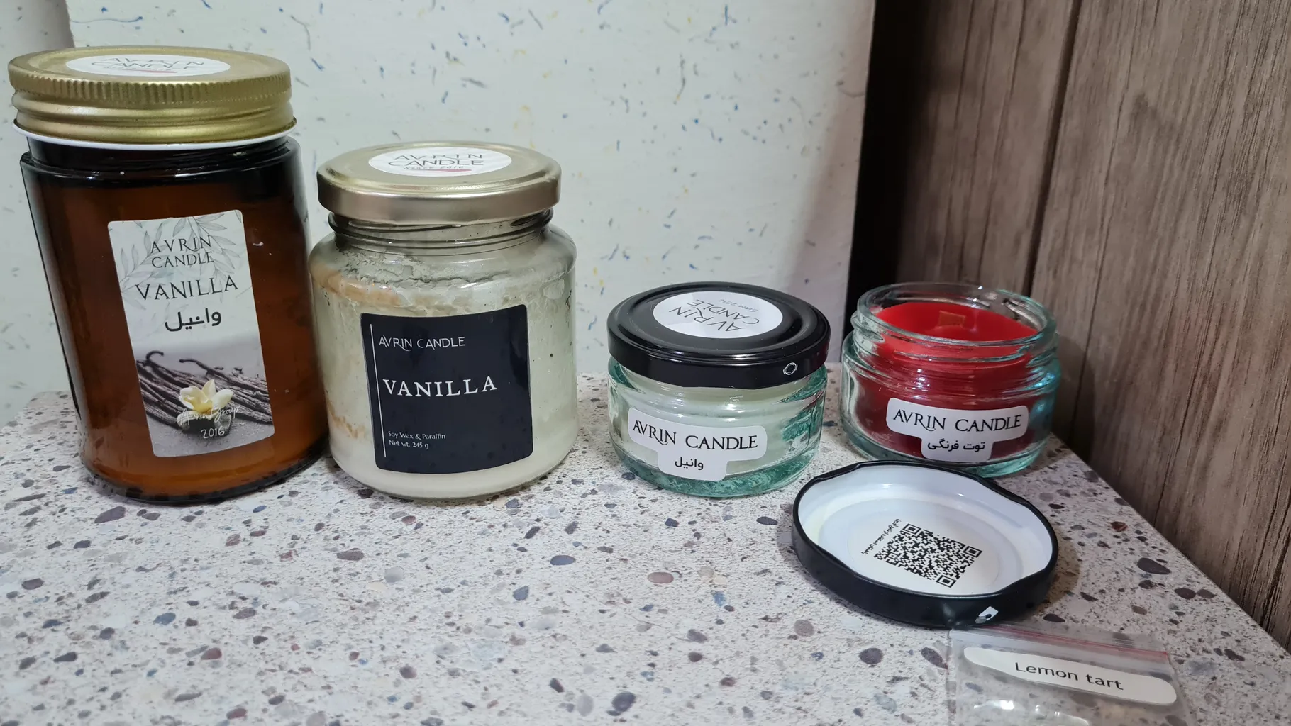 شمع معطر اورین مدل مانیا