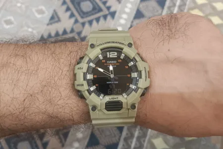 ساعت مچی دیجیتال مردانه کاسیو مدل HDC-700-3A3VDF