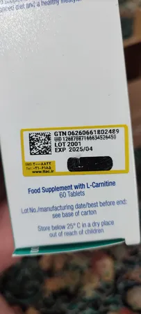 ال کارنیتین یورو ویتال- 1000 میلی گرم بسته 60 عددی