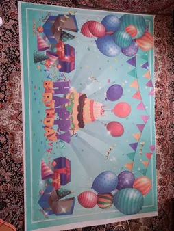 بنر تولد طرح بادکنک کد 06